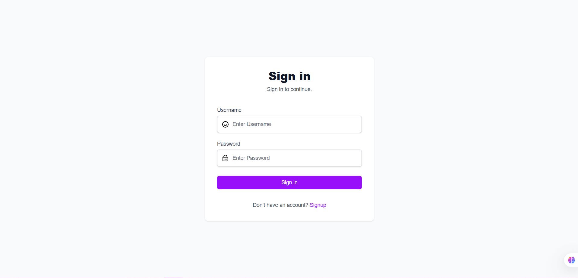 Chat App Preview